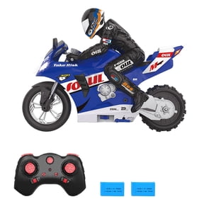 1/6 Scale Remote Control Stunt Motorcycle 2.4G Self Stabilizing Toy Car (13.8 inches / 35.0 cm)