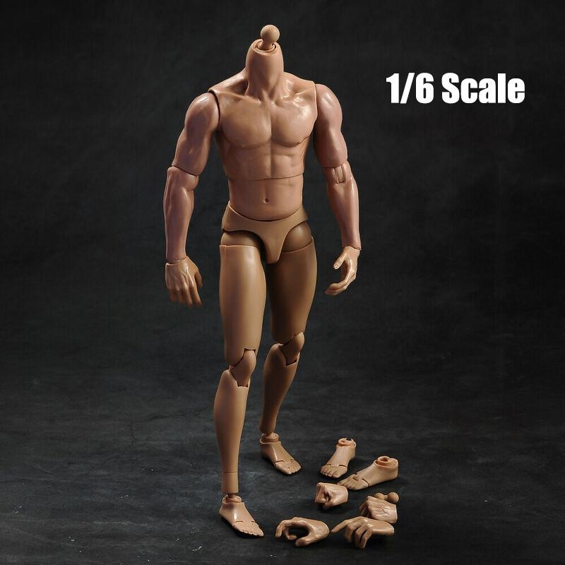 1 6 Scale Simulated Body Model Long Neck Asia Skin Male Figure Body Flexible Doll Toys Action Figure With muscles Collection Walmart