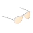 thumbnail image 1 of 1/6 Scale Sunglasses, Male And Female Sun Glasses, Alloy Retro Glasses, for 12inch Action Figures Accessories - White, 2.6x2.3cm, 1 of 10