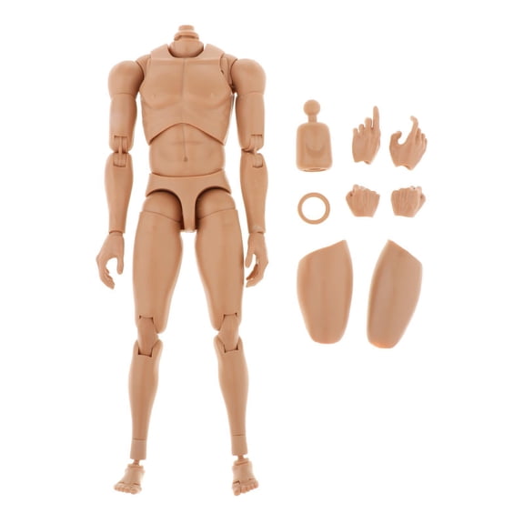 1/6 Super Flexible MALE Norrow Shoulder Muscular Figures