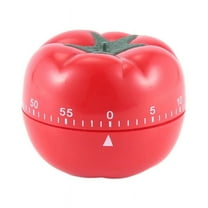 1-60min 360 Degree Fashion Cute Indoor Kitchen Practical Tomato Mechanical Countdown Timer
