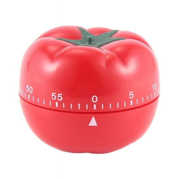 1-60min 360 Degree Fashion Cute Indoor Kitchen Practical Tomato Mechanical Countdown Timer