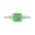 thumbnail image 1 of 1.62 ct Princess Cut Simulated Green Diamond Solitaire with Simulated Diamond Accents 18K White Gold Womens Engagement Ring, 1 of 5