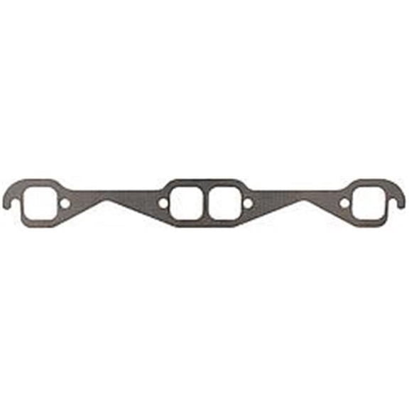 1.62 in. Square Port Stock Header Gasket for Small Block Chevrolet