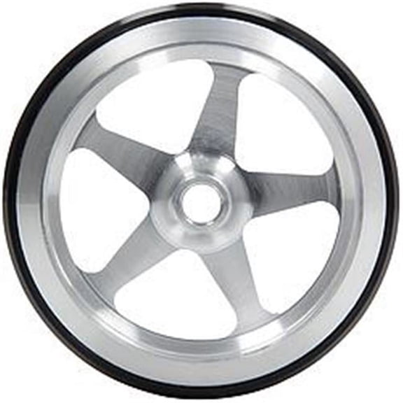 1.63 x 1.25 in. 5-Spoke Design Star Wheelie Bar Wheel