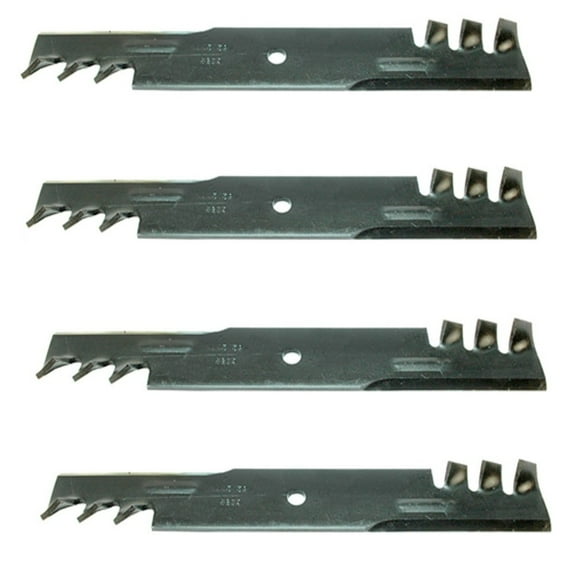 1-633482 Qty 4: Toothed Mower Blade Fits Toro Various