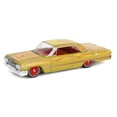 thumbnail image 1 of 1/64 1963 Chevrolet Impala SS, Gold Metallic & Red, California Lowriders 63050-C, 1 of 6
