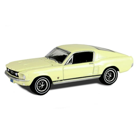 1967 Ford Mustang GT Fastback "High Country Special" Aspen Gold "Hobby Exclusive" Series 1/64 Diecast Model Car by Greenlight