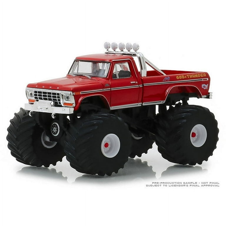 1/64 1979 Ford F-250 God of Thunder Monster Truck 49030-E