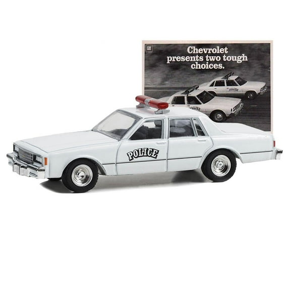 1/64 1980 Chevrolet Impala 9C1 Police, Vintage Ad Cars Series 9 39130-E