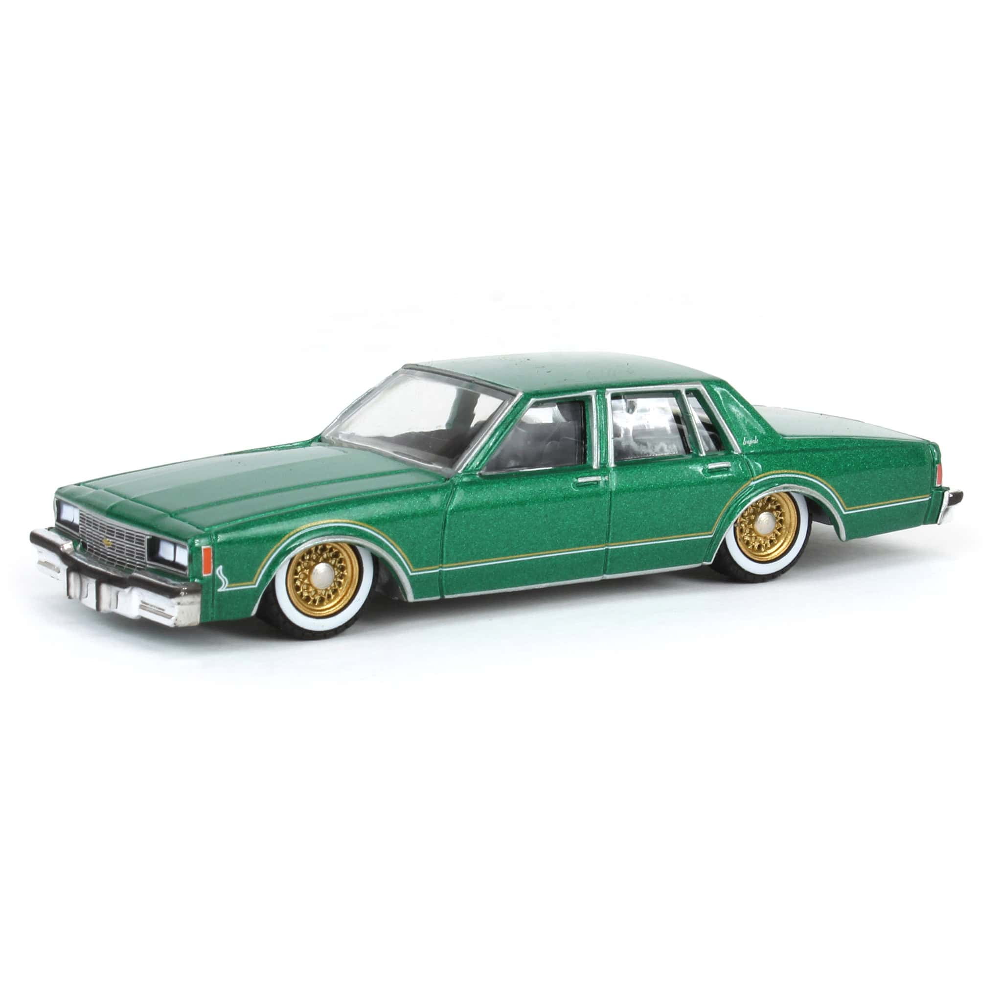 Bright Green Metallic 1985 Chevrolet Impala Diecast Model
