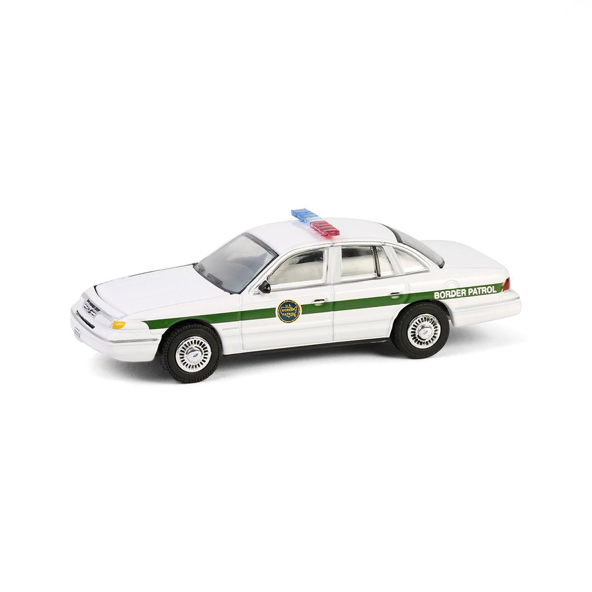 1/64 1997 Crown Victoria, US Customs & Border Patrol, Hot Pursuit