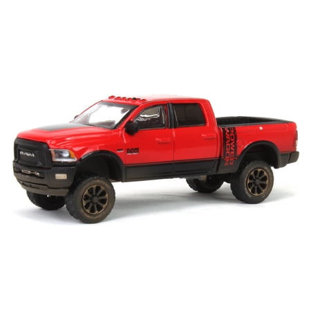 1/64 2017 Ram 2500 Power Wagon, Red with Mud Splatter, Down on the Farm 48080-E