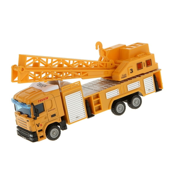 1:64 Diecast Mobile Crane Truck Constructional Engine Model Boys Girls Gift