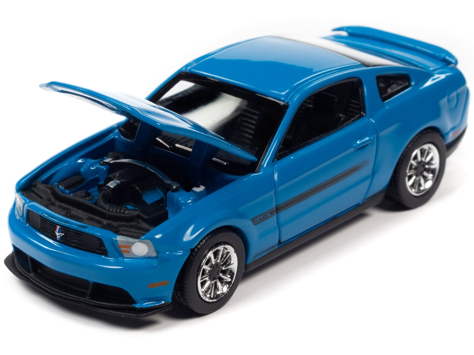 1/64 Diecast Model 2012 Ford Mustang GT/CS in Grabber Blue