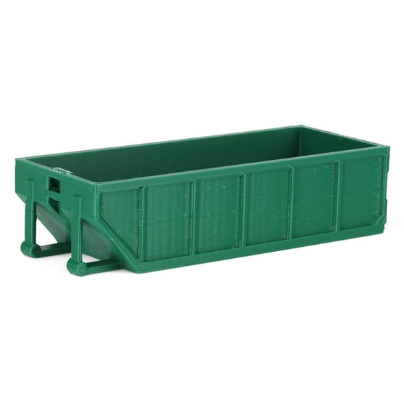 1/64 Green 15-Yard Rolloff Dumpster, 3D Printed 64-235-GR