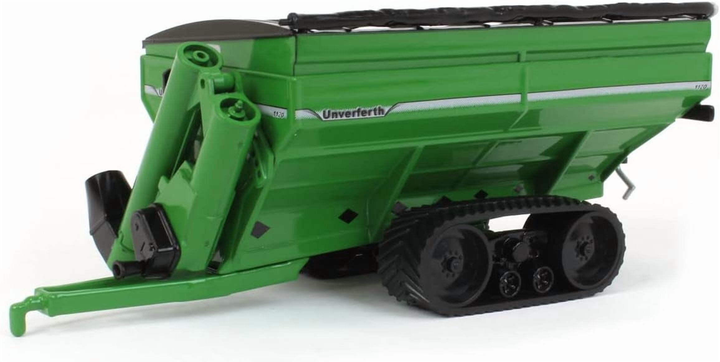 Spec Cast 1/64 Unverferth 1120 Grain Cart With Tracks - Diecast Model, Highly Detailed, Not For Play