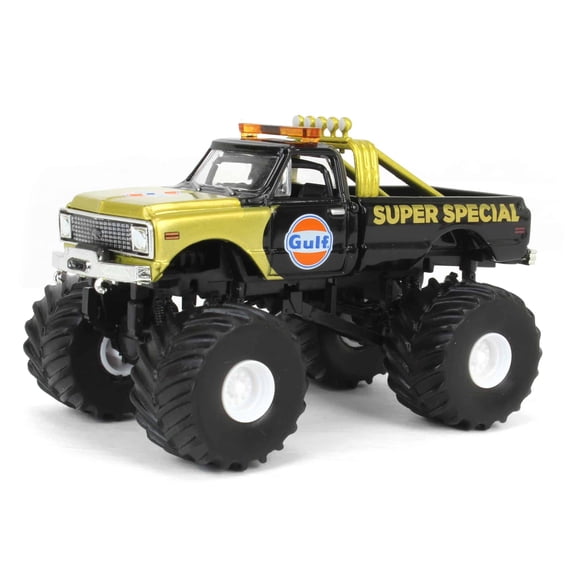 1/64 GreenLight 1971 K-10 Gulf Oil Super Special Kings of Crunch Hits 49195-A