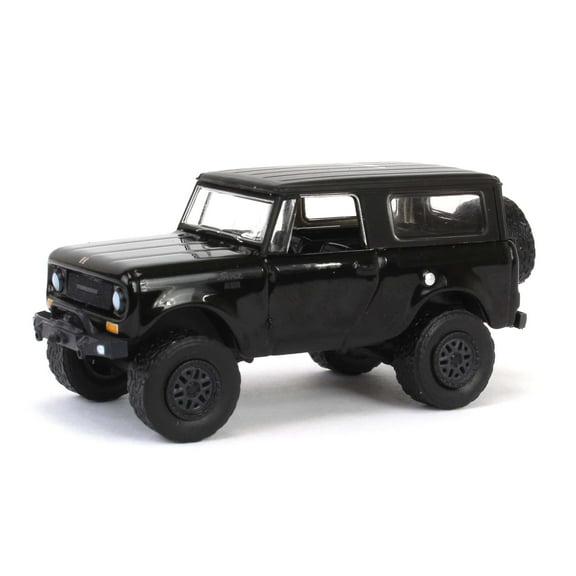 1/64 Greenlight 1969 Harvester Scout Lifted, Black Bandit Series 29 28150-B