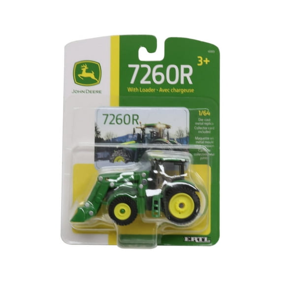 1/64 John Deere 7260R Tractor with Loader Toy - LP84533