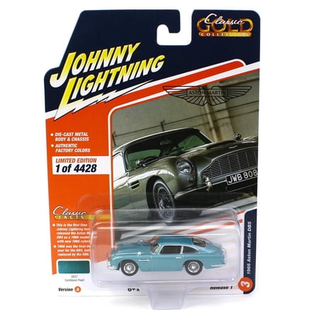 1/64 Johnny Lightning Classic Gold 2023 1A 1966 Aston Martin DB5 JLCG031-A3