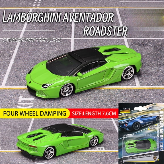 1:64 Lamborghini STO Exquisite Suspension Model Classic Car Static Model Alloy Die Casting Collection Gift Toys