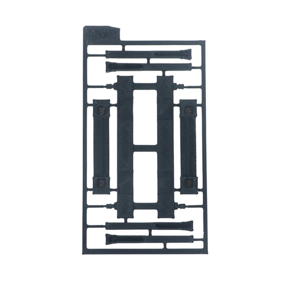 1/64 Model Car Showcase Shelf with Double Tiered Design Vehicle Storage Rack Customizable Layout Secure Display Platform