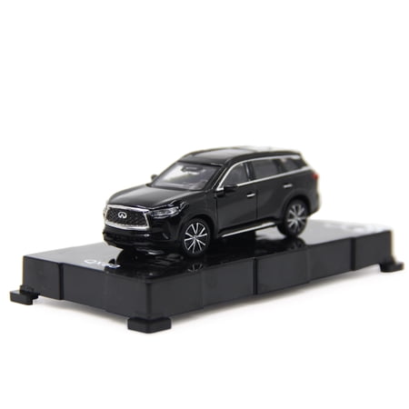 1:64 PAUDI Infiniti QX60 2022 Diecast Model Car Alloy Collectible Toy Vehicle Black