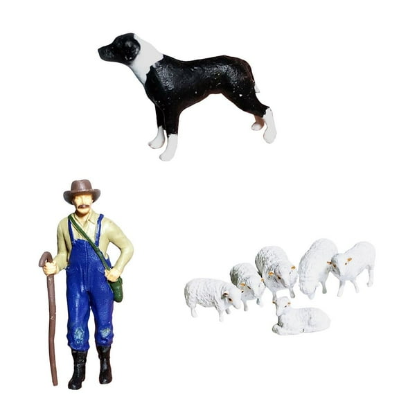 1:64 People Figurines Mini People Model People Toys Playset for DIY Projects