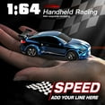 thumbnail image 1 of 1:64 Remote Control Car，2.4GHz RC Cars，4WD Drift Mini Racing Model Vehicle Toy with LED Lights for Adults Boys Girls Kids Gift, 1 of 5