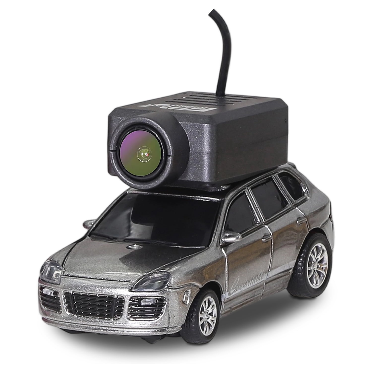 1/64 Remote Control Car with Camera, 720P HD, 3 Speed Modes, Gyro Stabilization (Grey Color)