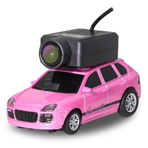 1/64 Remote Control Car with Camera, 720P HD, 3 Speed Modes, Gyro Stabilization (Yellow Color)