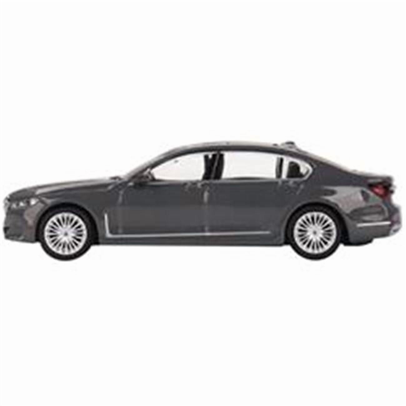 1-64 Scale BMW 750Li xDrive Bernina Gray Amber Effect with Sunroof Limited Edition to Worldwide Diecast Model Car - 2400 Piece
