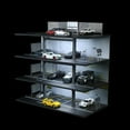 thumbnail image 1 of 1/64 Scale Die-cast Model Car Display Case with LED Light, Diorama Car Garage Model,City 4-layer Parking Lot Scene Display Model Gift, 1 of 7