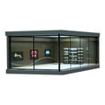 thumbnail image 1 of 1/64 Scale Diorama Car Garage Display Case, Parking Lot Scene Model With LED Lighting, Adults, Men, Boys, Teens, Model Car Enthusiasts, 1 of 7