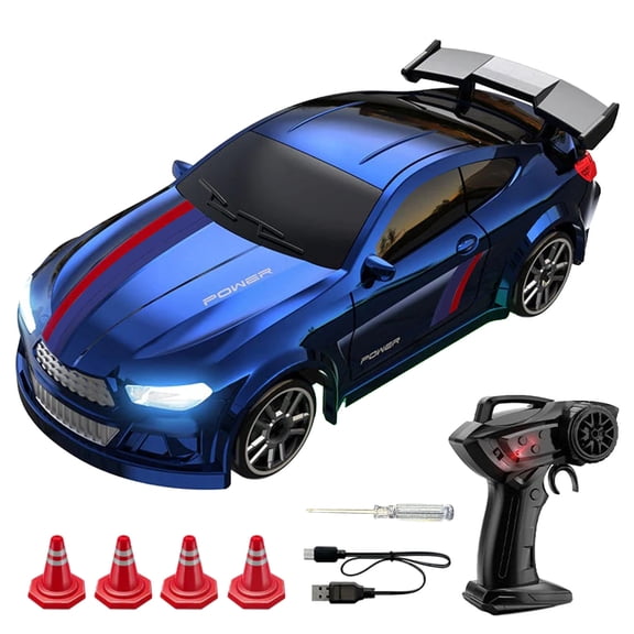 1:64 Scale Mini Drift RC Car High Speed Remote Control Desktop Racing Car Vehicle Full Proportional Throttle Hobbyist Mechanical Racing Track Gift