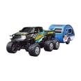 thumbnail image 1 of 1:64 Scale Mini Six-Wheel Alloy Remote Control Car, Purple Racing Vehicle with Smartphone App Control, Bluetooth Operated Miniature Crawler, Die-Cast Metal Body, High-Speed RC Car, 1 of 2