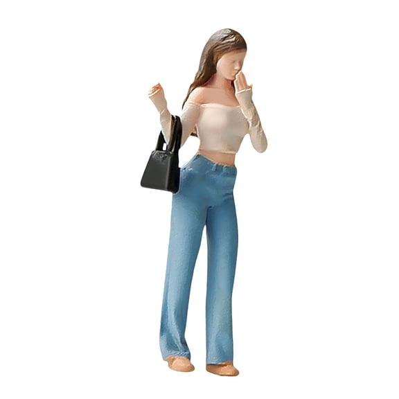 1/64 Scale Miniature Figure Doll Model Figurine For Craft Project And Customizing Model Scene Creation Sand Table Props