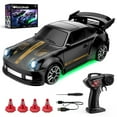 thumbnail image 1 of 1:64 Small Full-Scale Acceleration Drift Car 4WD Full Proportional Desktop Remote Control Drift Racing Racing Toy，1.38*3*1 Inch, 1 of 3