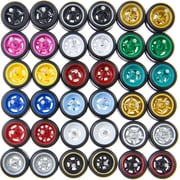 1/64 Wheels Mixed/Random Real Riders Wheels Rims Tires Set for 10 Cars 1/64 Scale 02