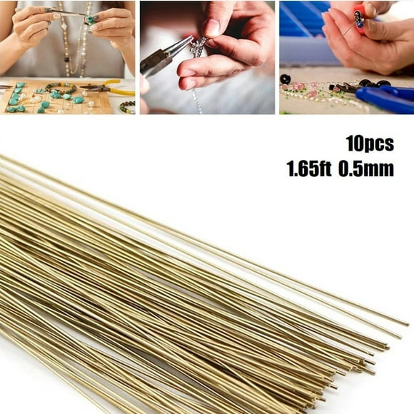 1.64ft Silver Welding Rods Gold Soldering Wire Soldering Rods for Jewelry Repair