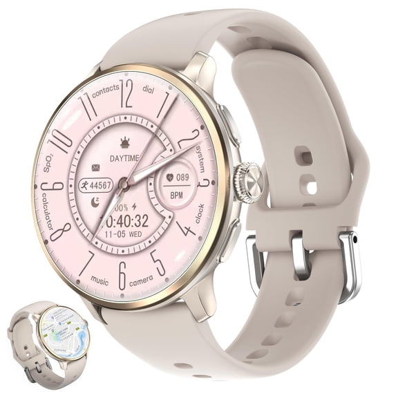 1.65'' Professional Sports Smartwatch, Health Monitor Watch With Sleep/Posture/Water Intake/Menstrual Period Reminders, Multiple Exercise Modes Available, For Taking Photos And Videos