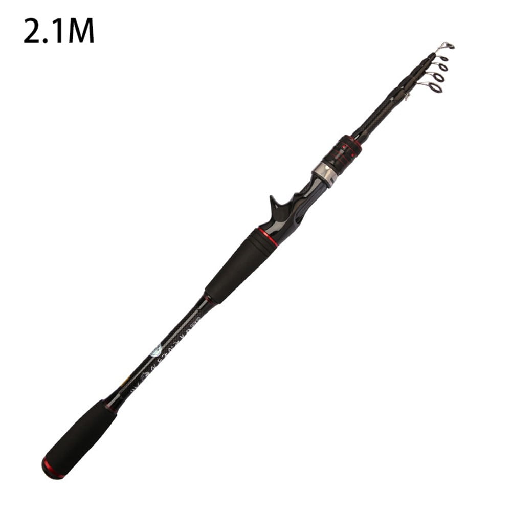 1.65M-2.7M carbon fiber telescopic fishing rod luya perch fishing rod 2000G  
