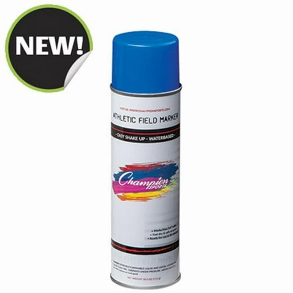 1.66 oz Field Marking Paint, Blue - 12 Cans per Case