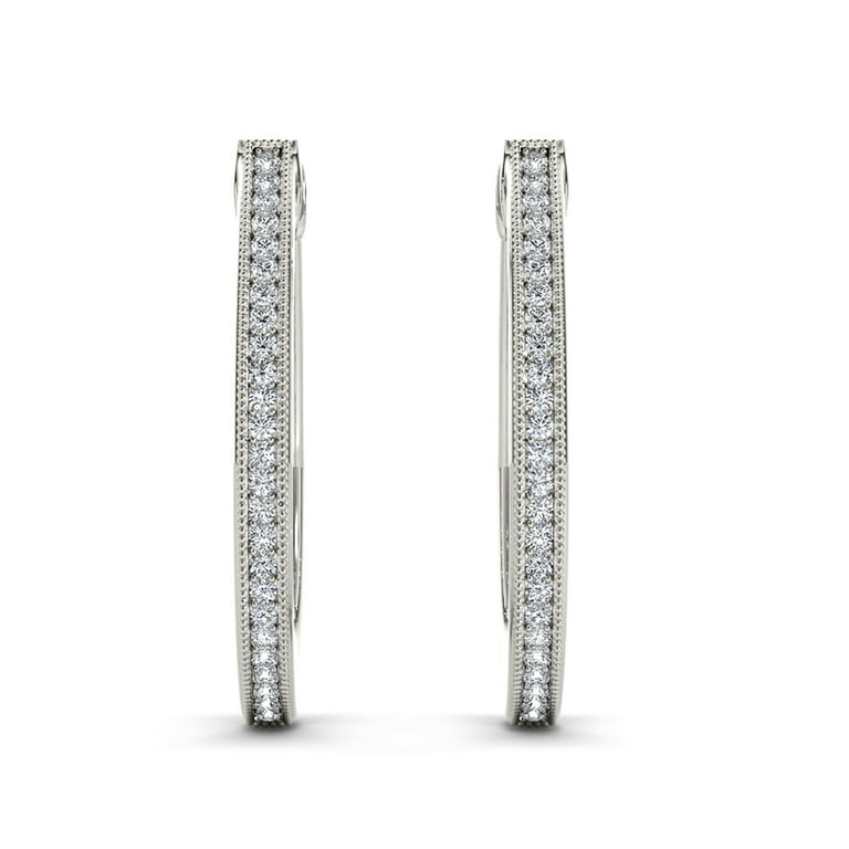 Walmart diamond hoop earrings deals