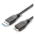 thumbnail image 1 of 1.6FT USB 3.0 A to Micro B Cable, 5Gbps High Speed Data Transfer Cord for External Hard Drive HDD SSD, Portable Hard Disk Box, DSLR Camera, Compatible with WD Seagate Toshiba Samsung External Drives, 1 of 8