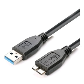 1.6FT USB 3.0 A to Micro B Cable, 5Gbps High Speed Data Transfer Cord for External Hard Drive HDD SSD, Portable Hard Disk Box, DSLR Camera, Compatible with WD Seagate Toshiba Samsung External Drives