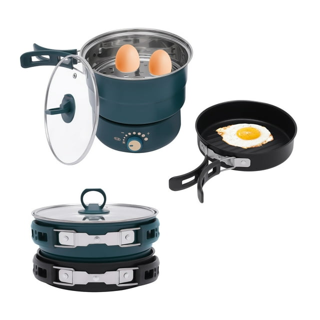 1.6L Mini Hot Pot Multifunction Split Electric Cooker with Steamer