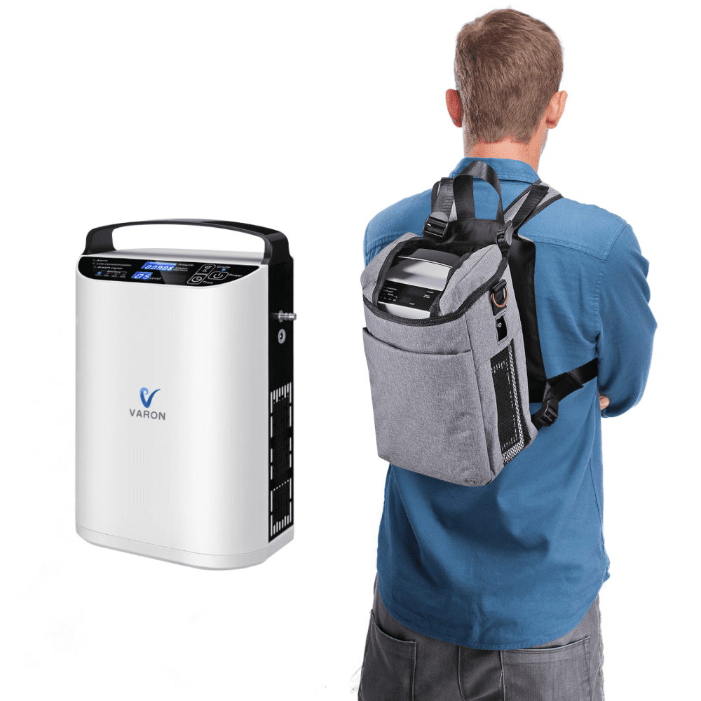 1-6LOxygen&generator Tube &filters90% W/Accessories-(portable 1bag) Quiet(All-Age Use) Concentrator de oxigeno for Travel Use portable