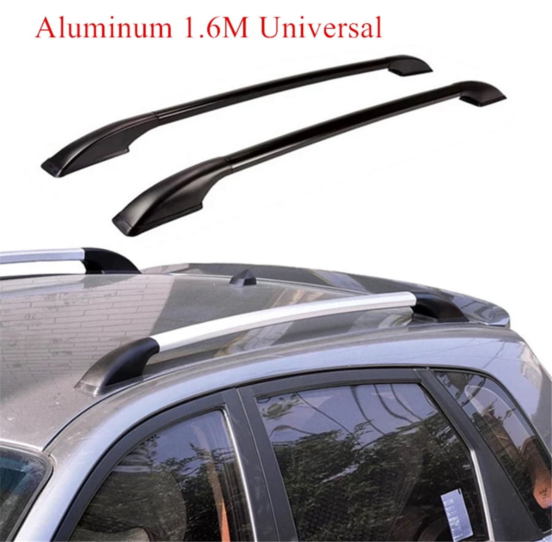1.6M Luggage Rack Top Roof Rack Side Rails Bars Car Top Frame
